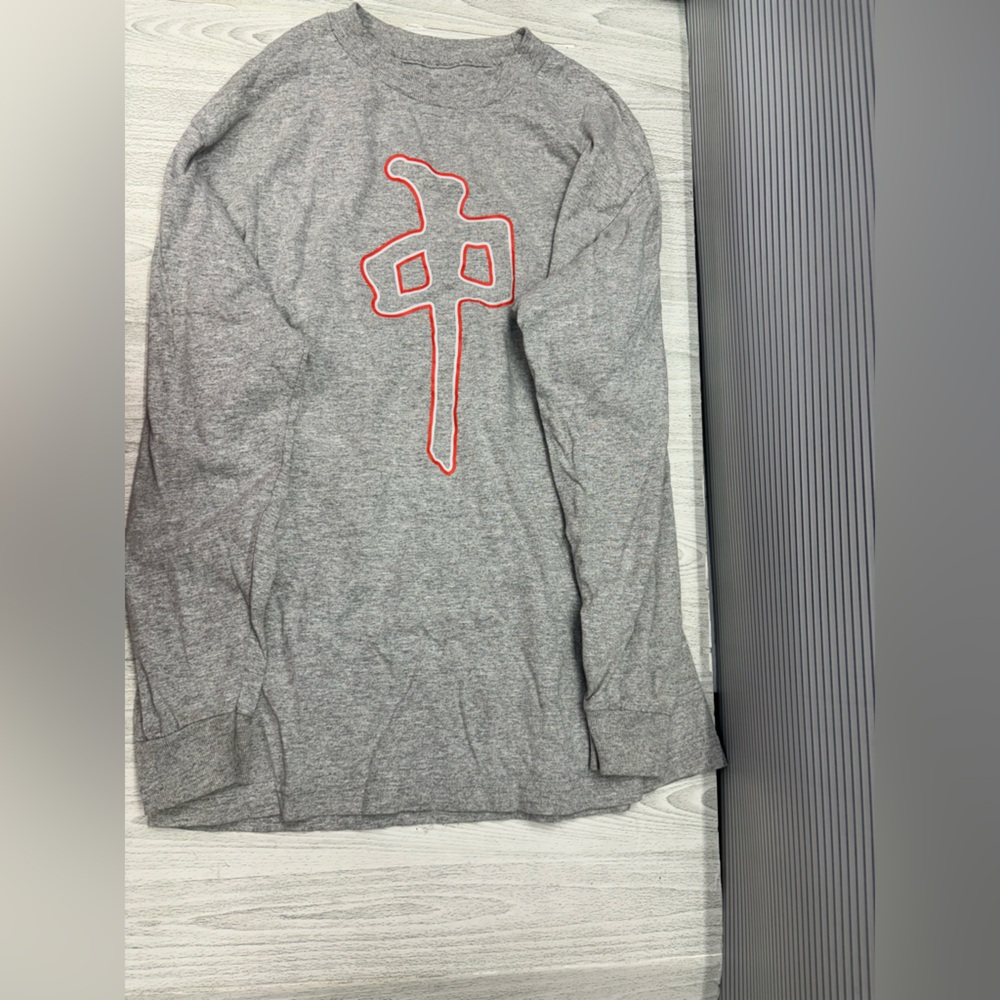 RDS OG Long Sleeve Shirt- Mens Size Medium- Grey
